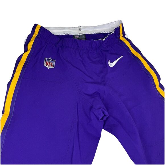 Minnesota Vikings NFL Nike Authentic Team Issued Purple Pants Size 32 CJ HAM #30 - Picture 2 of 12
